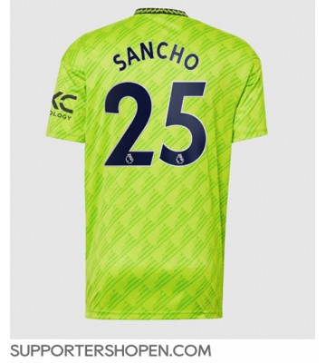 Manchester United Jadon Sancho #25 Tredje Matchtröja 2022-23 Kortärmad